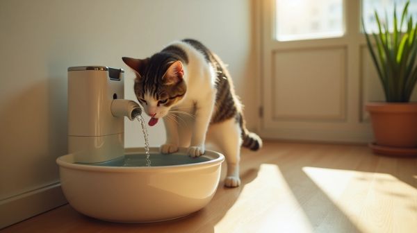 À quelle fréquence changer le filtre de la fontaine de son chat